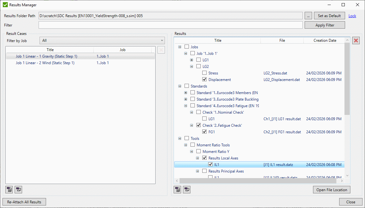 Results | Help | SDC for Simcenter 3D