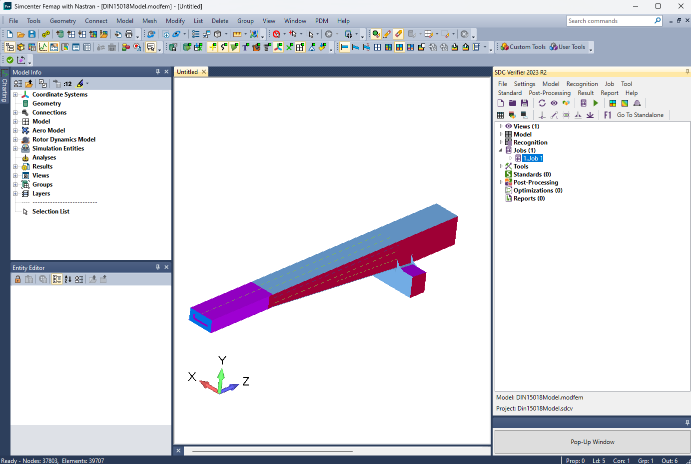 Embedded application into Femap | SDC Verifier