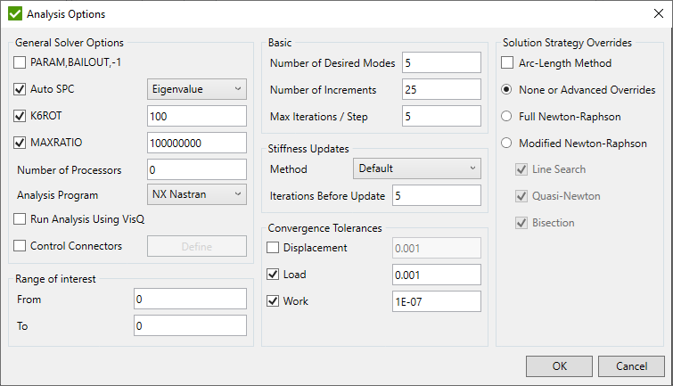 LinearBucklingAnalysisOptionsFemap