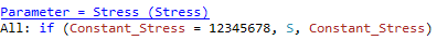 Parameter To Characteristic | SDC Verifier