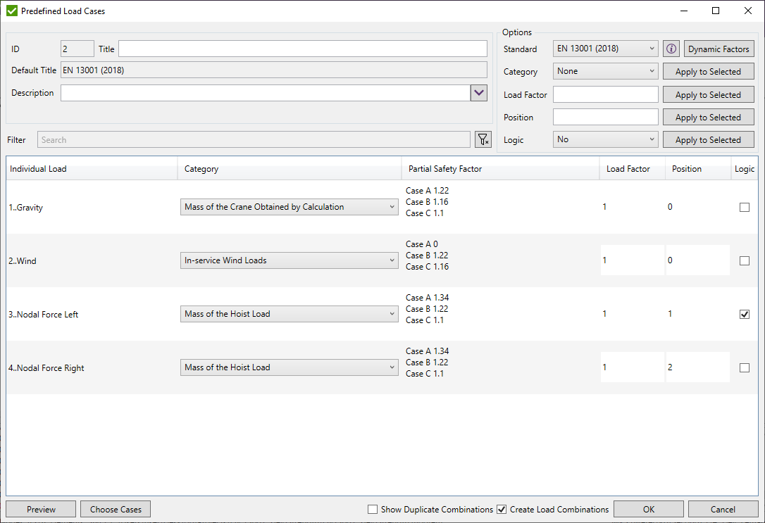 Predefined_Load_Cases