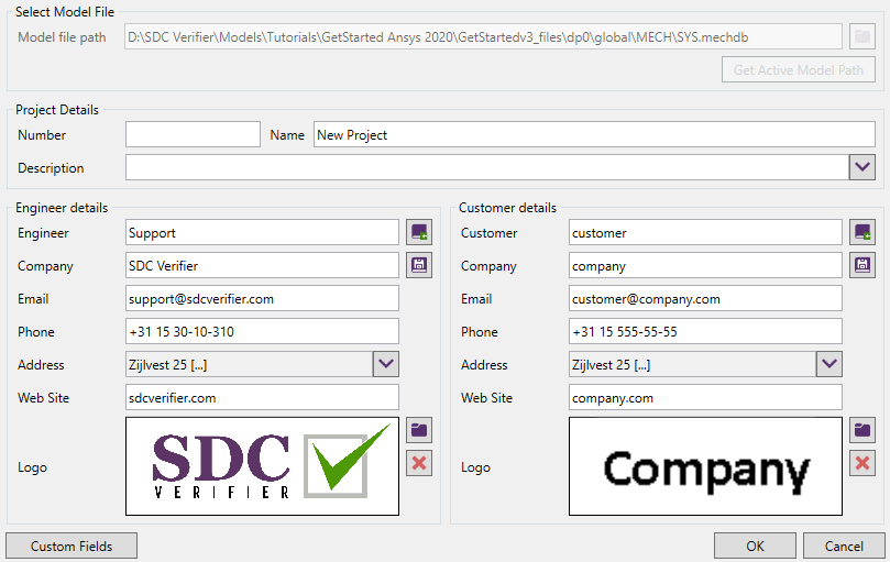 Edit Projects | SDC Verifier