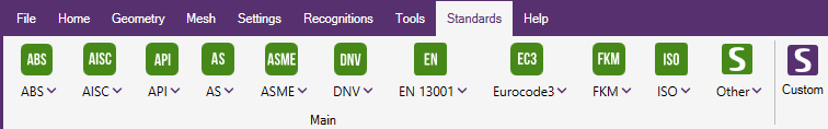 Standard Menu | SDC Verifier