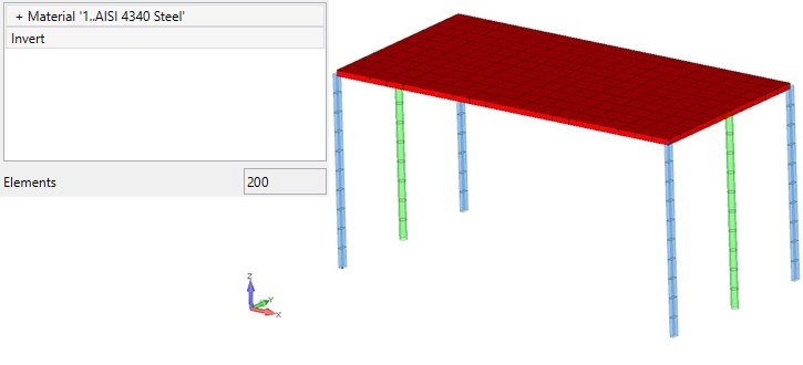 Controls. Selection Material Inversion |SDC Verifier