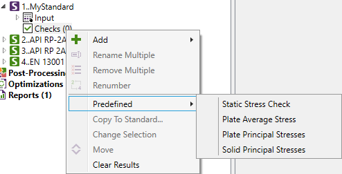 Standard Predefined Checks | SDC Verifier