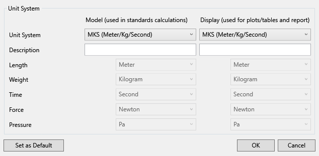 Unit system | SDC Verifier