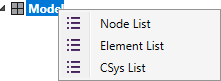Model - List | SDC Verifier