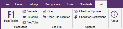 Help Menu | SDC Verifier