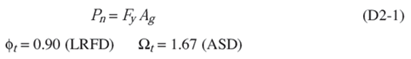AISC 360-10 Members (14th, 2010) | Help | SDC Verifier