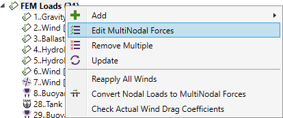 FEM Loads | Help | SDC Verifier