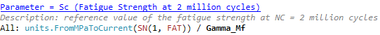 Eurocode 3 Fatigue (EN1993-1-9, 2005) | Help | SDC Verifier