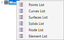 Model - List | SDC Verifier