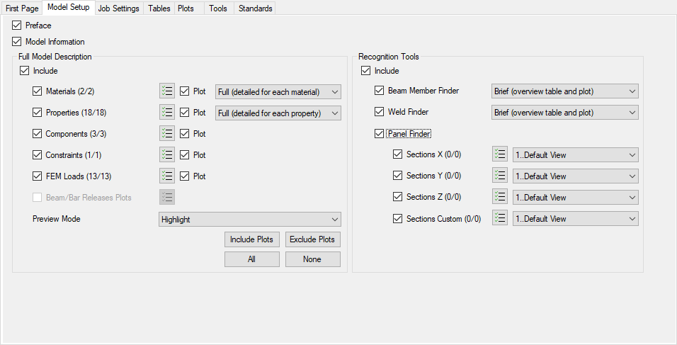 Report Wizard | Help | SDC Verifier