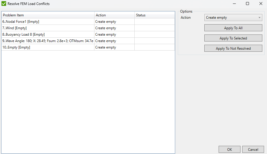 Resolve Conflict | Help | SDC for Femap