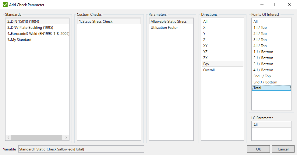 Custom Standard | Help | SDC Verifier