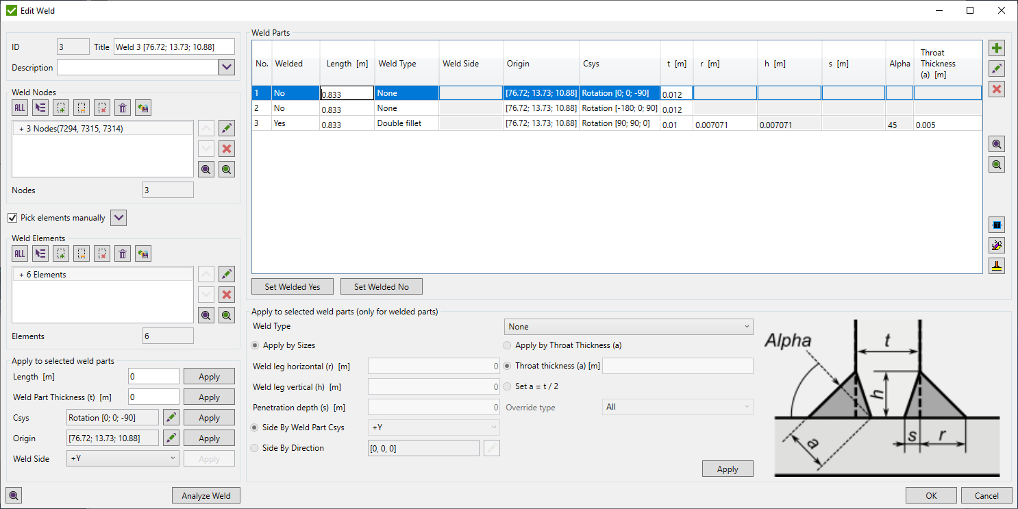 Weld Finder | Help | SDC Verifier