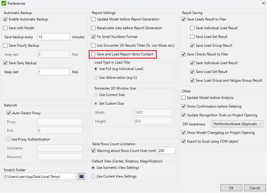 Reports | Help | SDC for Simcenter 3D