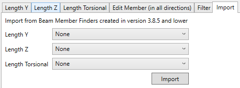 Beam Member Finder | Help | SDC for Simcenter 3D