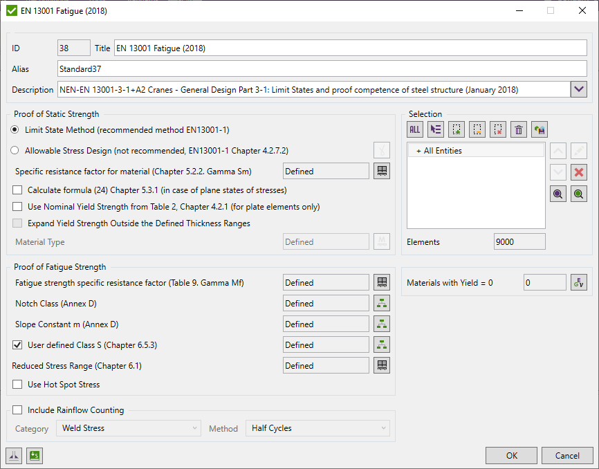 add EN13001 Standard