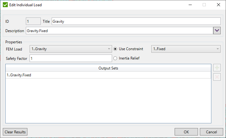 Individual Load | Help | SDC Verifier