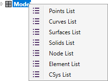 Model - List | SDC Verifier