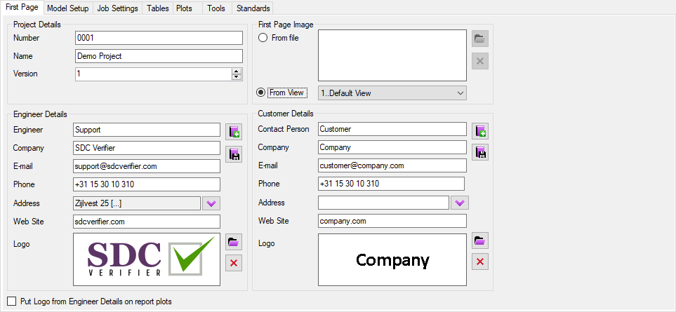 Report Wizard | Help | SDC Verifier