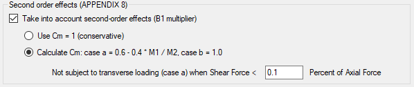 AISC 360-10 Members (14th, 2010) | Help | SDC Verifier