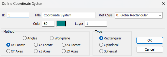 Add coordinate system window | SDC Verifier