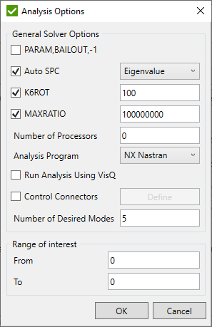 NormalBucklingModesAnalysisOptionsFemap