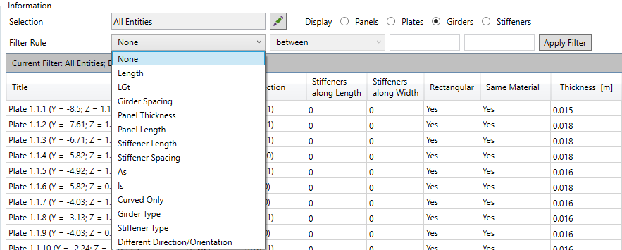 Panel Finder | Help | SDC for Ansys