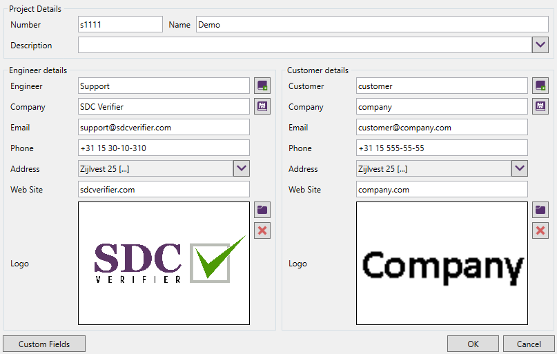 Edit Projects | SDC Verifier