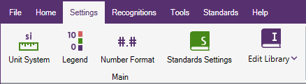 Settings Menu | SDC Verifier