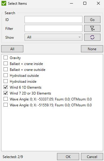 Load Set General Edit Loads | SDC Verifier