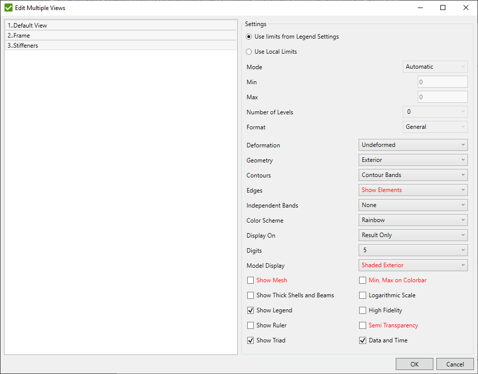 Multiple View Editing | SDC Verifier