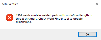 Weld Warning 3 | SDC Verifier