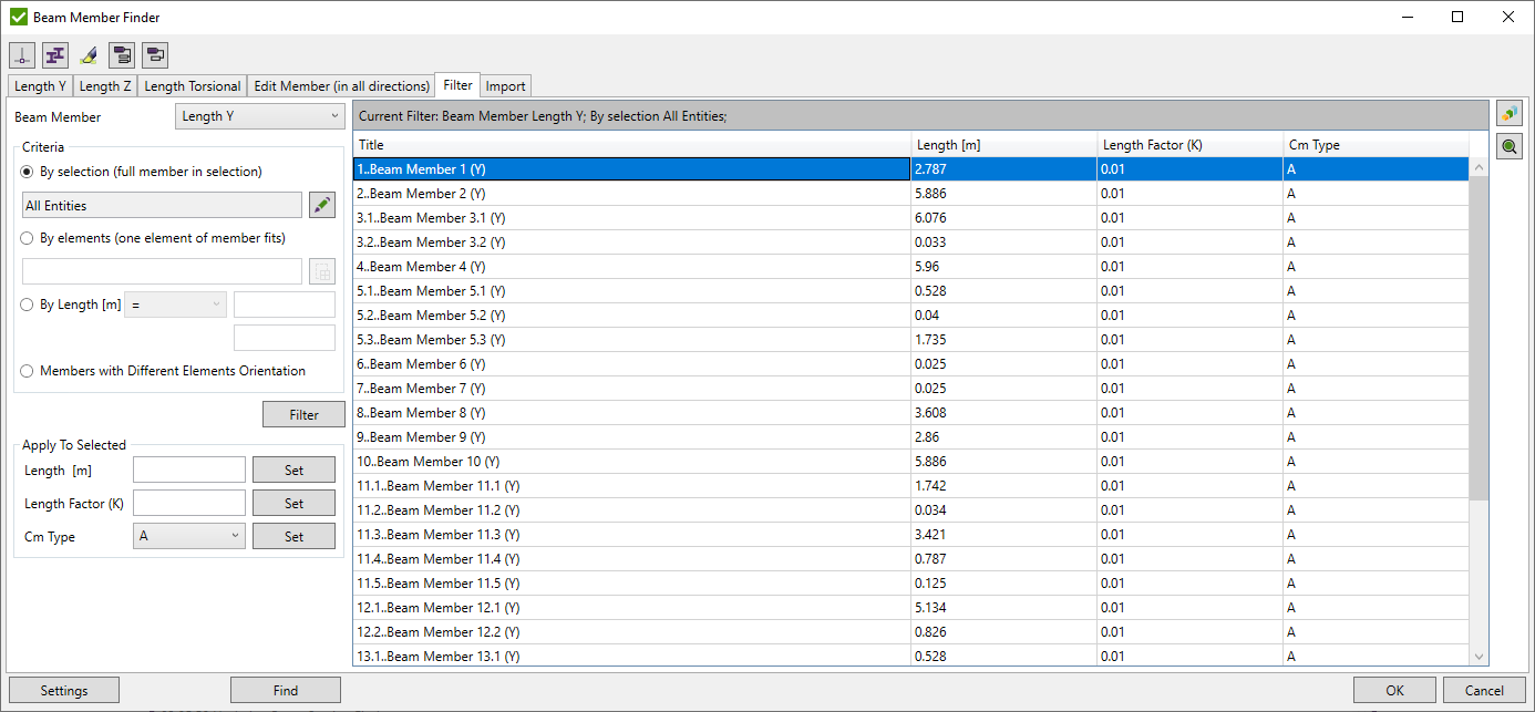 Beam_member_table_filter