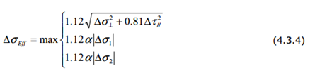 DNV RP-C203 (2016)hot_spot_stress_formula